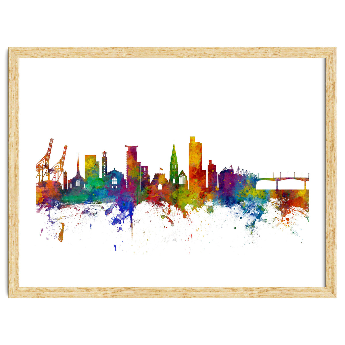 Southampton England Skyline