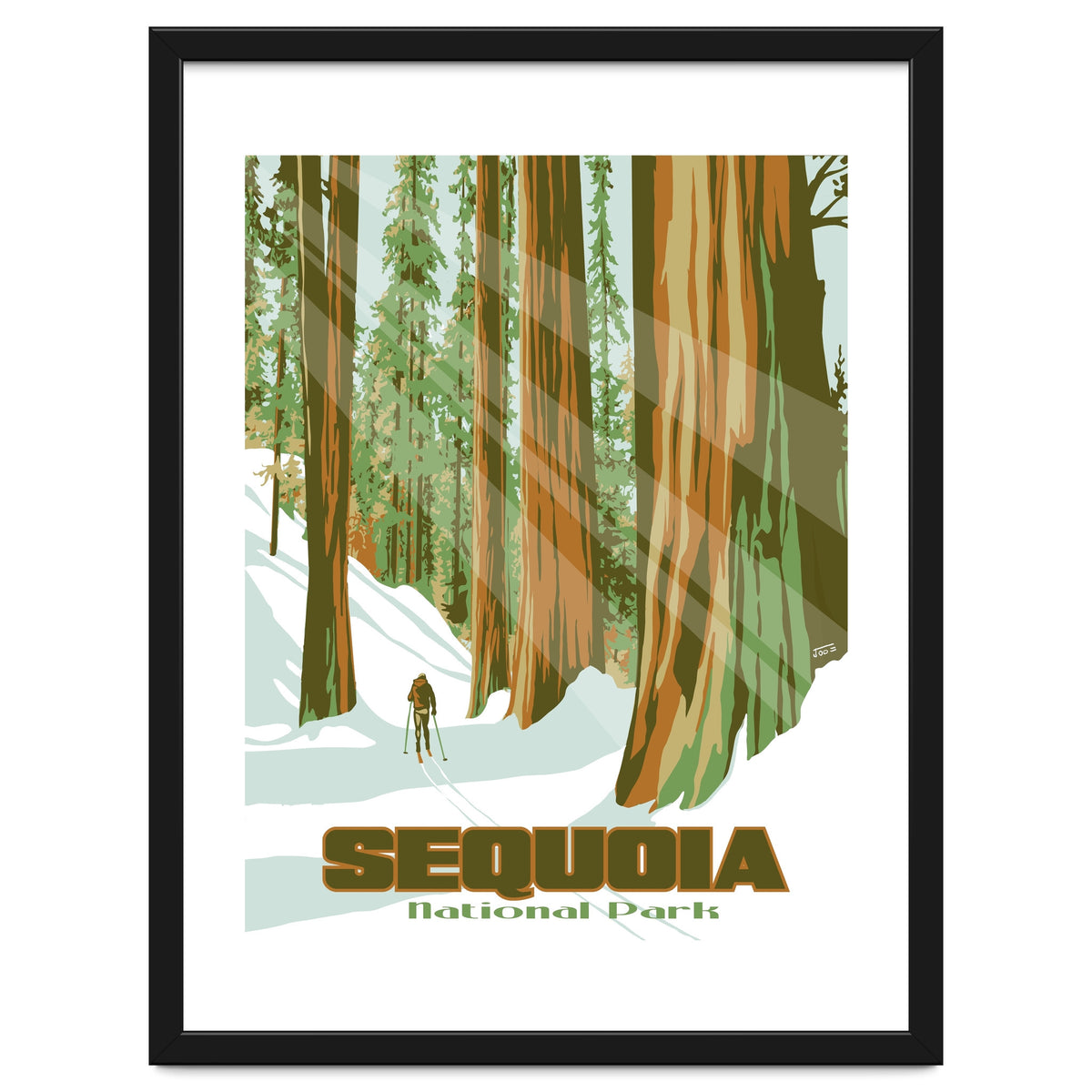 Sequoia National Park Poster
