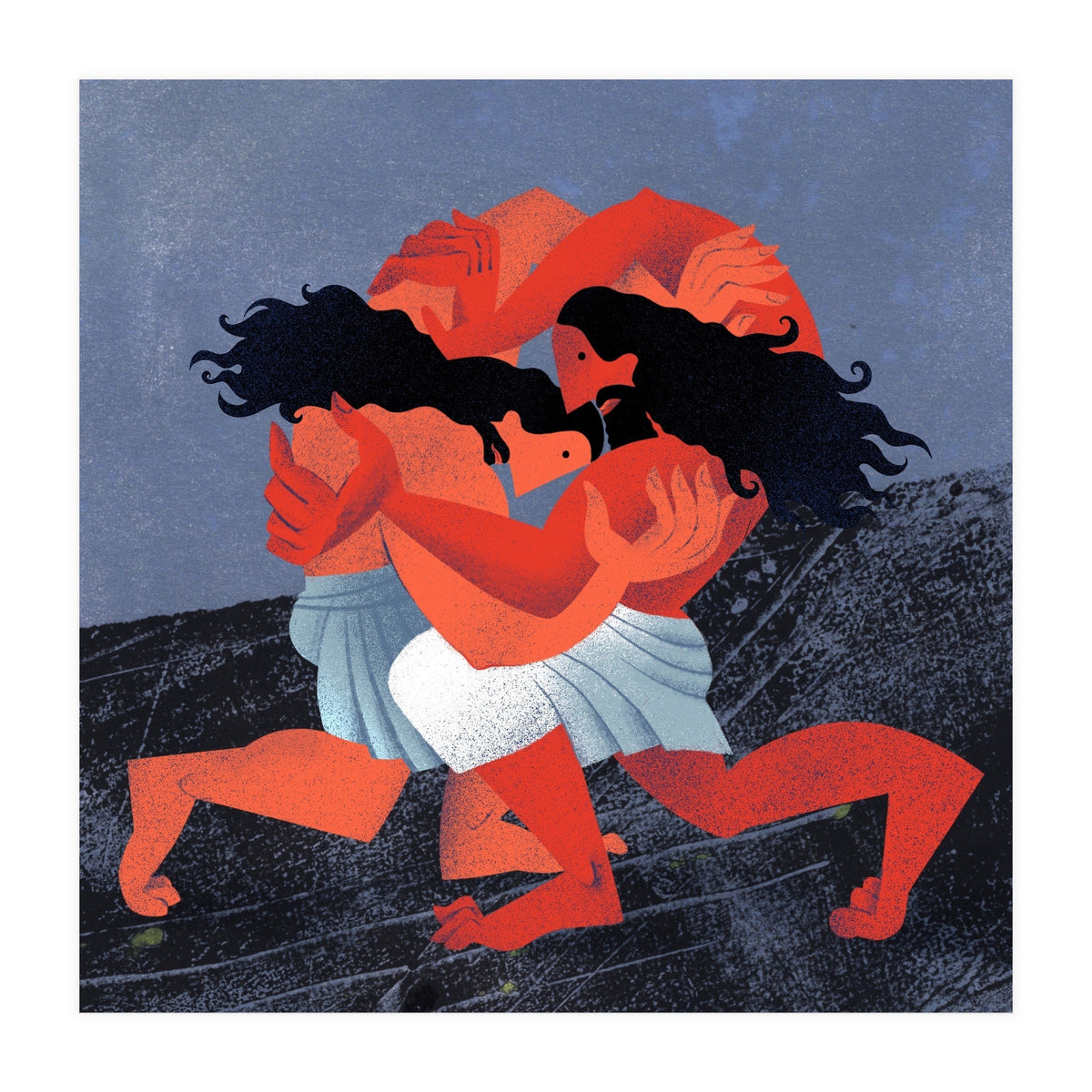 Gilgamesh and Enkidu (Print Only)