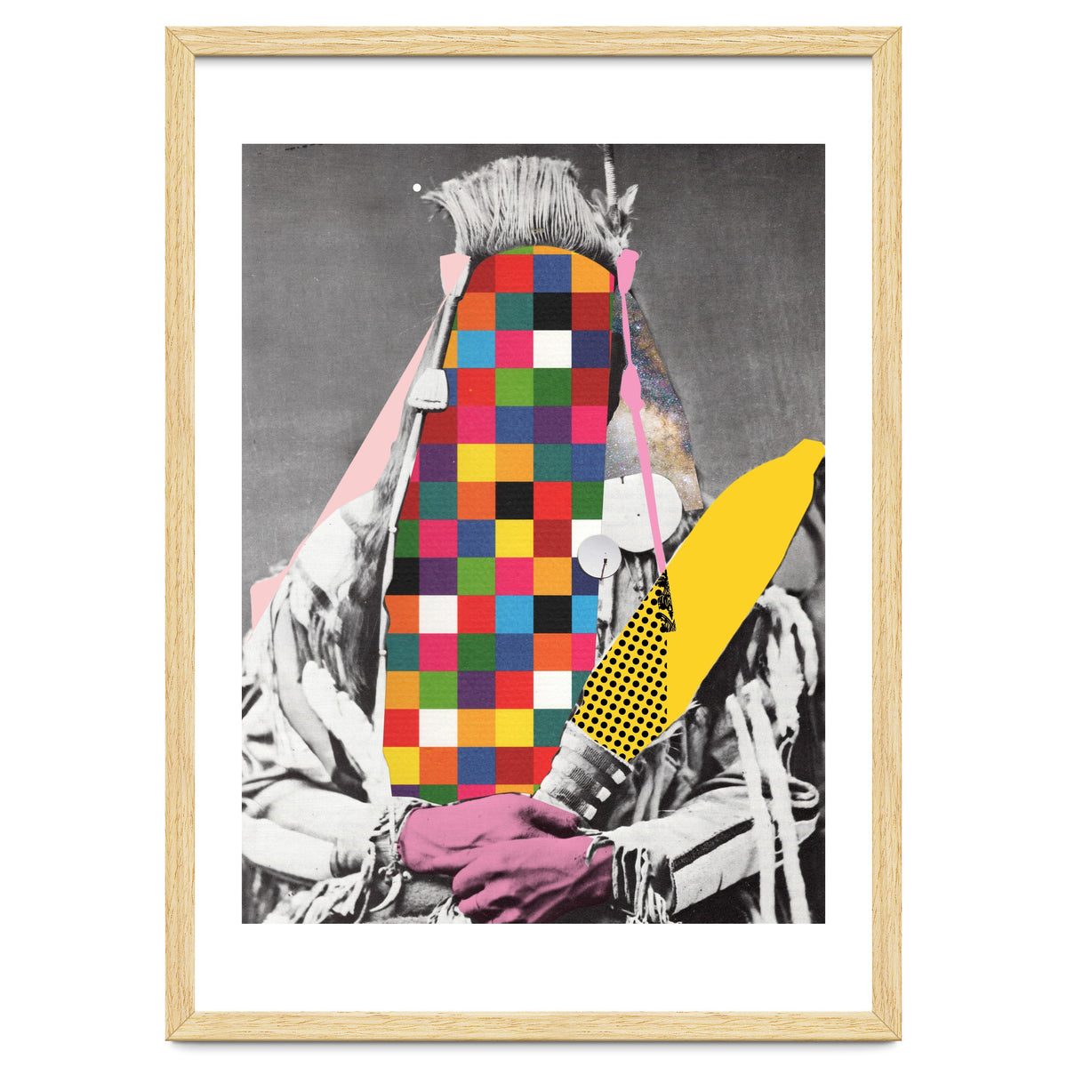 Musterhafte Quadratur Eines Indianers