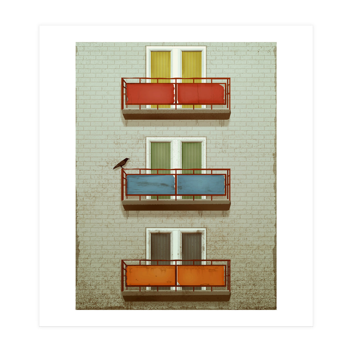 Urban living (Print Only)
