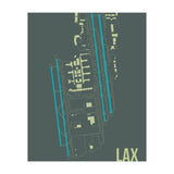 LAX Airport Layout (Print Only) thumbnail