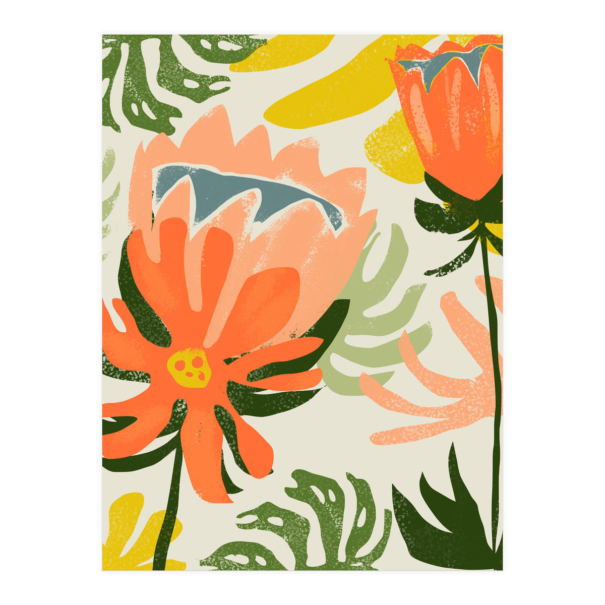 May The Flowers Remind Us Why The Rain Was So Necessary (Print Only)