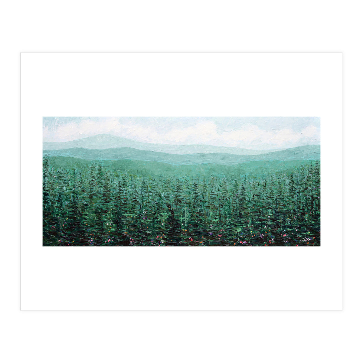 Oregon Pines (Print Only)