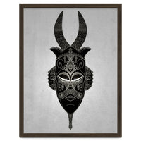 Horned Tribal Mask