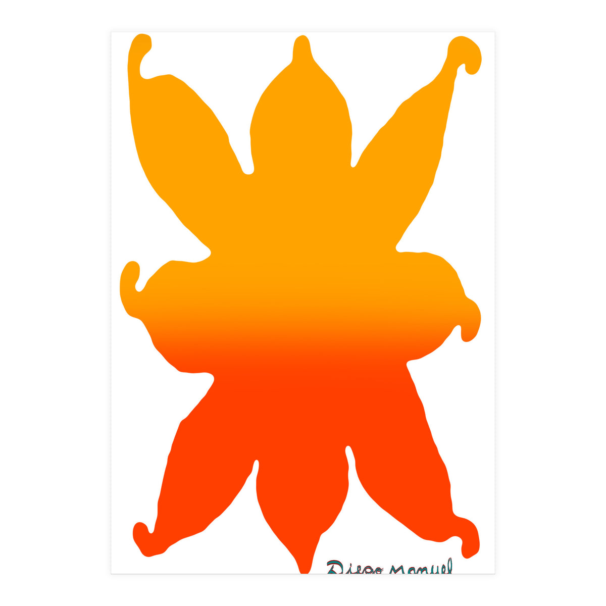 Fuego 127 Copia (Print Only)