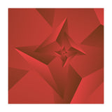 Redish Trendy Triangle  (Print Only) thumbnail