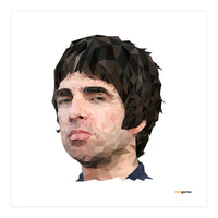 Noel Gallagher Low Poly (Print Only)