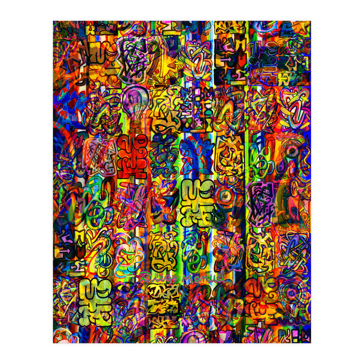 Graffiti Digital 2022 392 (Print Only)