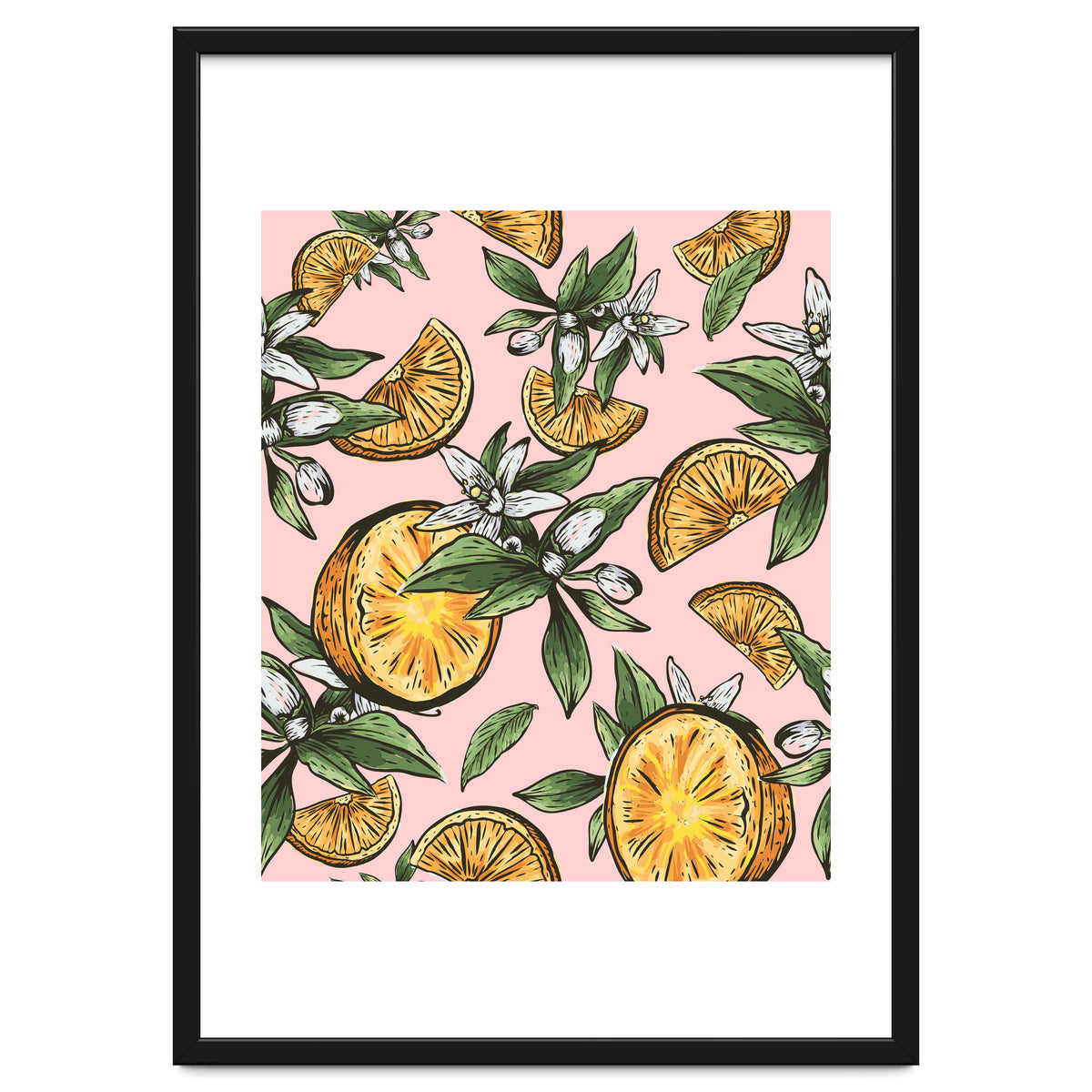 Lemon Crush Art Print
