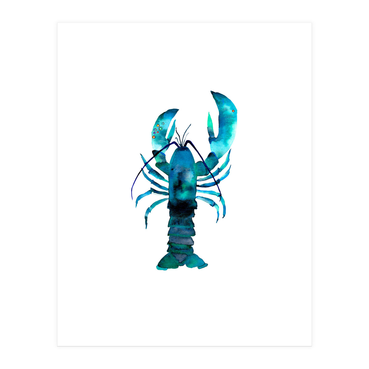Blue Lobster (Print Only)