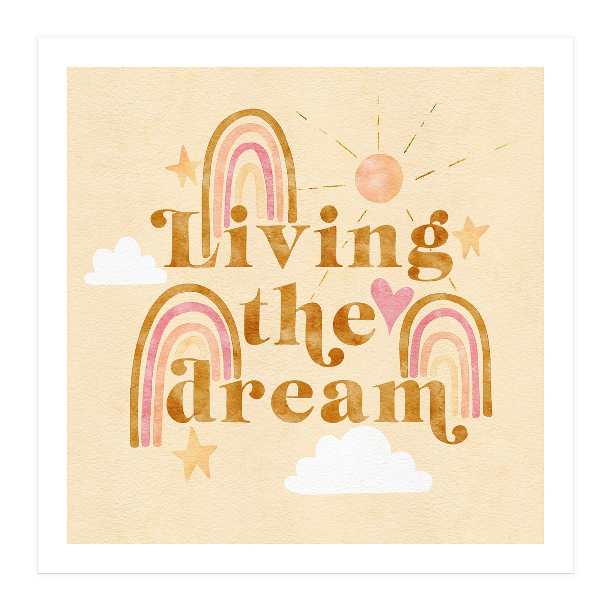 Living The Dream (Print Only)