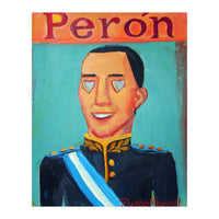 Peron Y Corazones (Print Only)