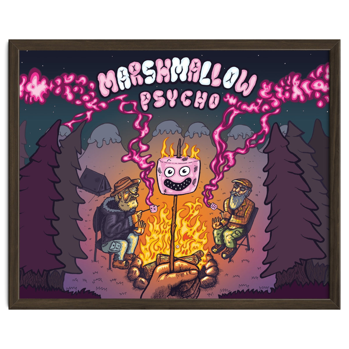 Marshmallow Psycho 12.3% ABV Bourbon Barrel Aged Marshmallow Stout