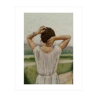 Woman In White (Print Only)