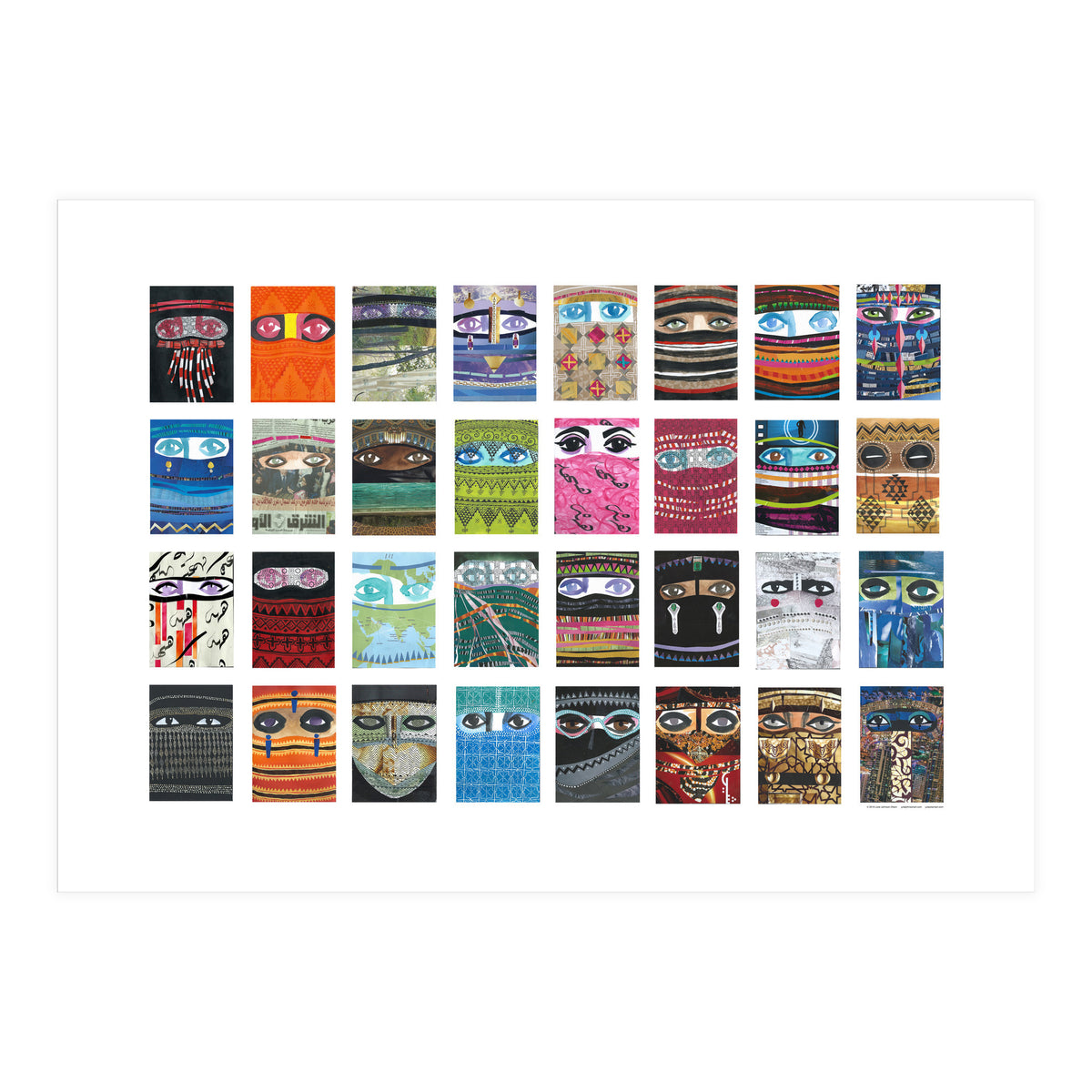 Niqabi Beauty (Print Only)