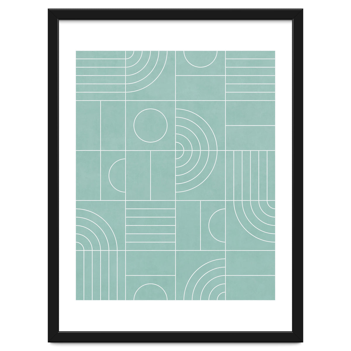 My Favorite Geometric Patterns No.25 - Light Blue