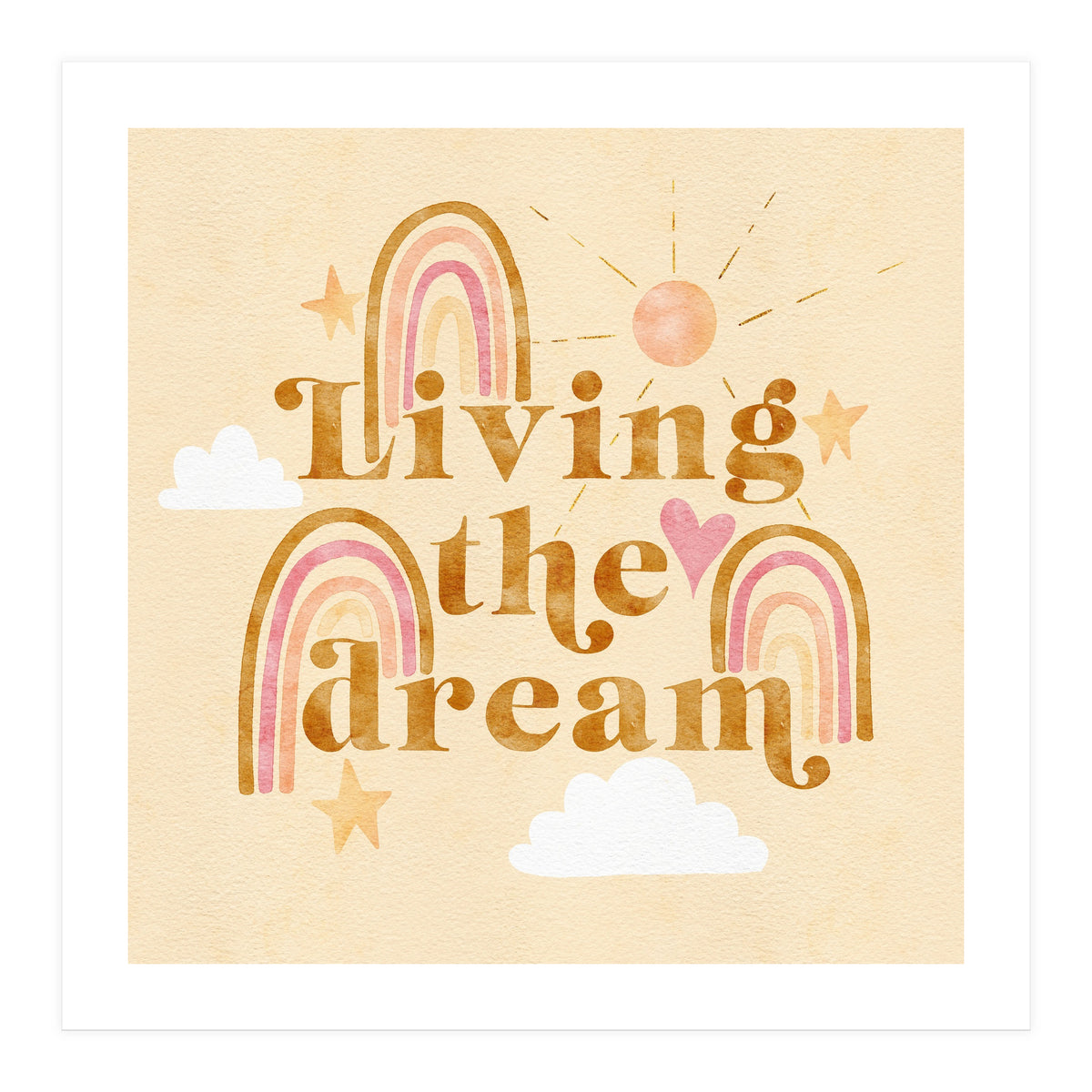 Living The Dream (Print Only)
