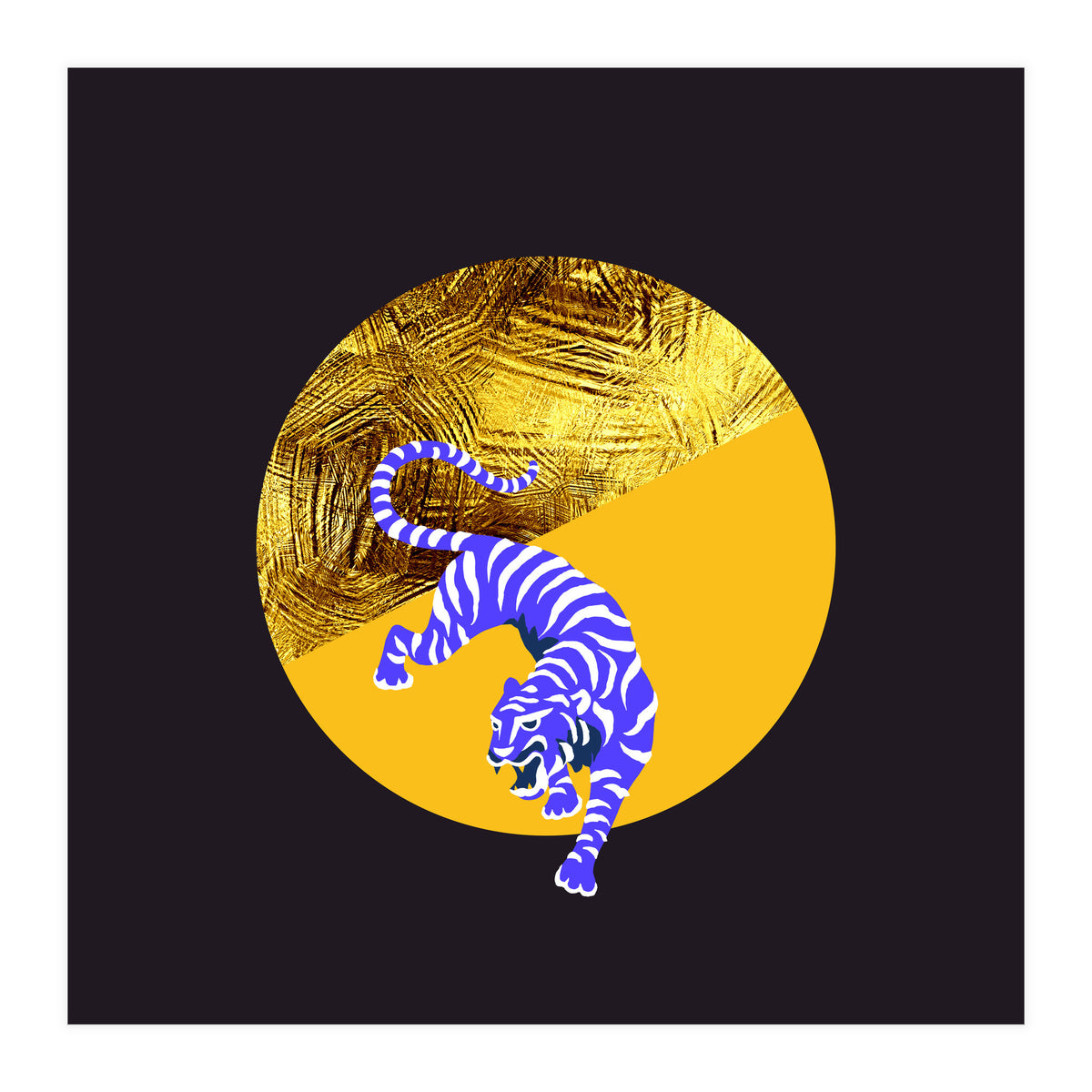 blue tiger (Print Only)