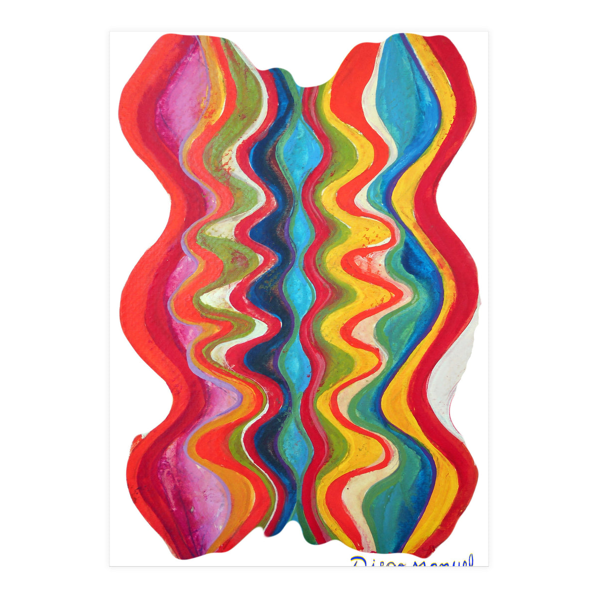 Pop Abstract Asimetrico 18 Copia (Print Only)