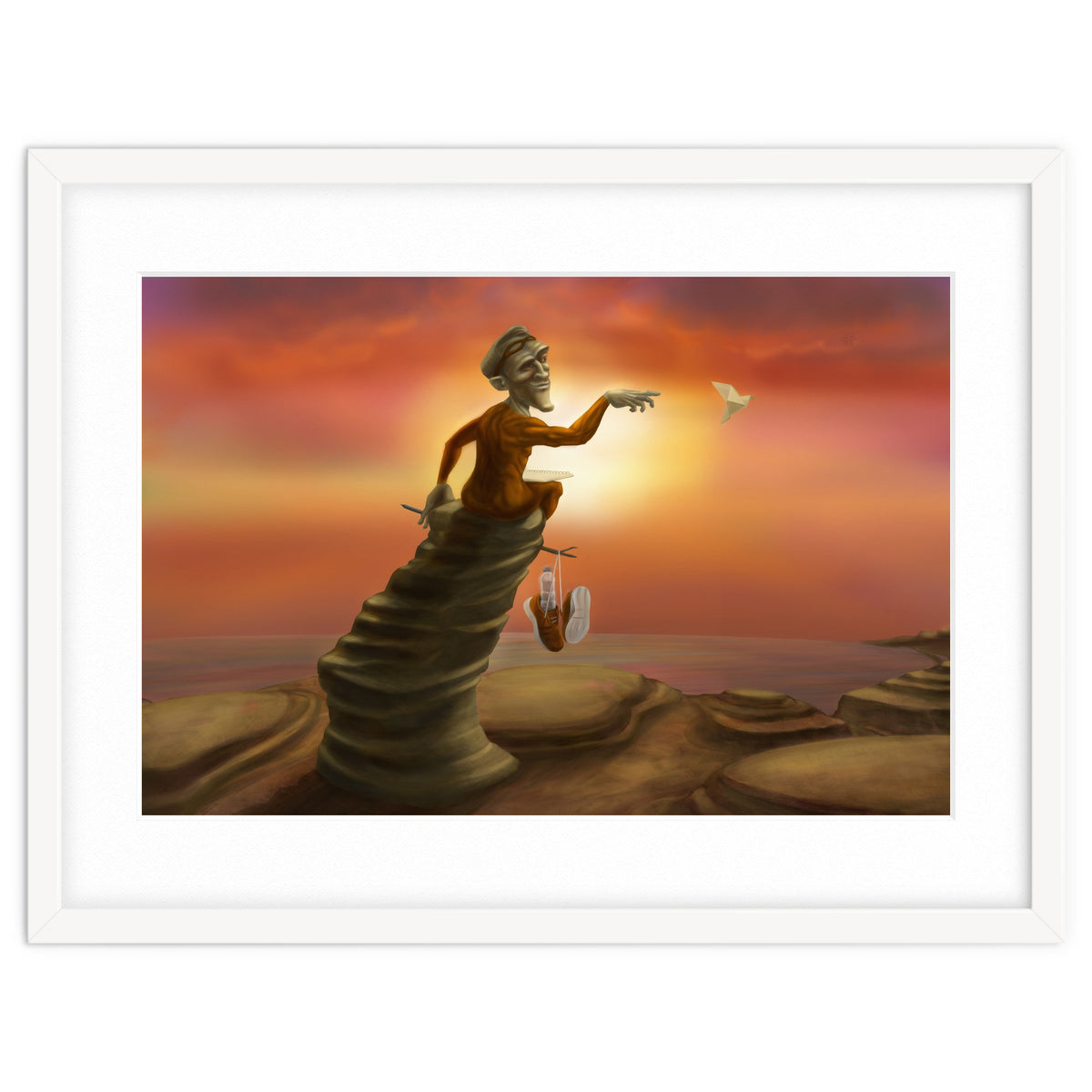 Superhero on a break