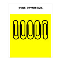 German Chaos (Print Only)