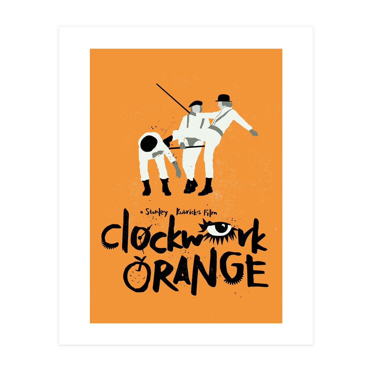 A Clockwork Orange movie poster (Print Only)