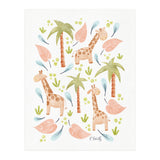 Jungle Giraffes | Pastel (Print Only) thumbnail