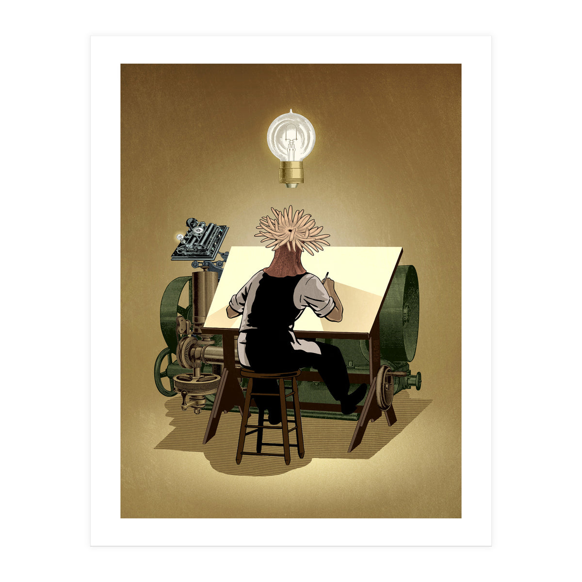 The aspirant to draftsman (Print Only)