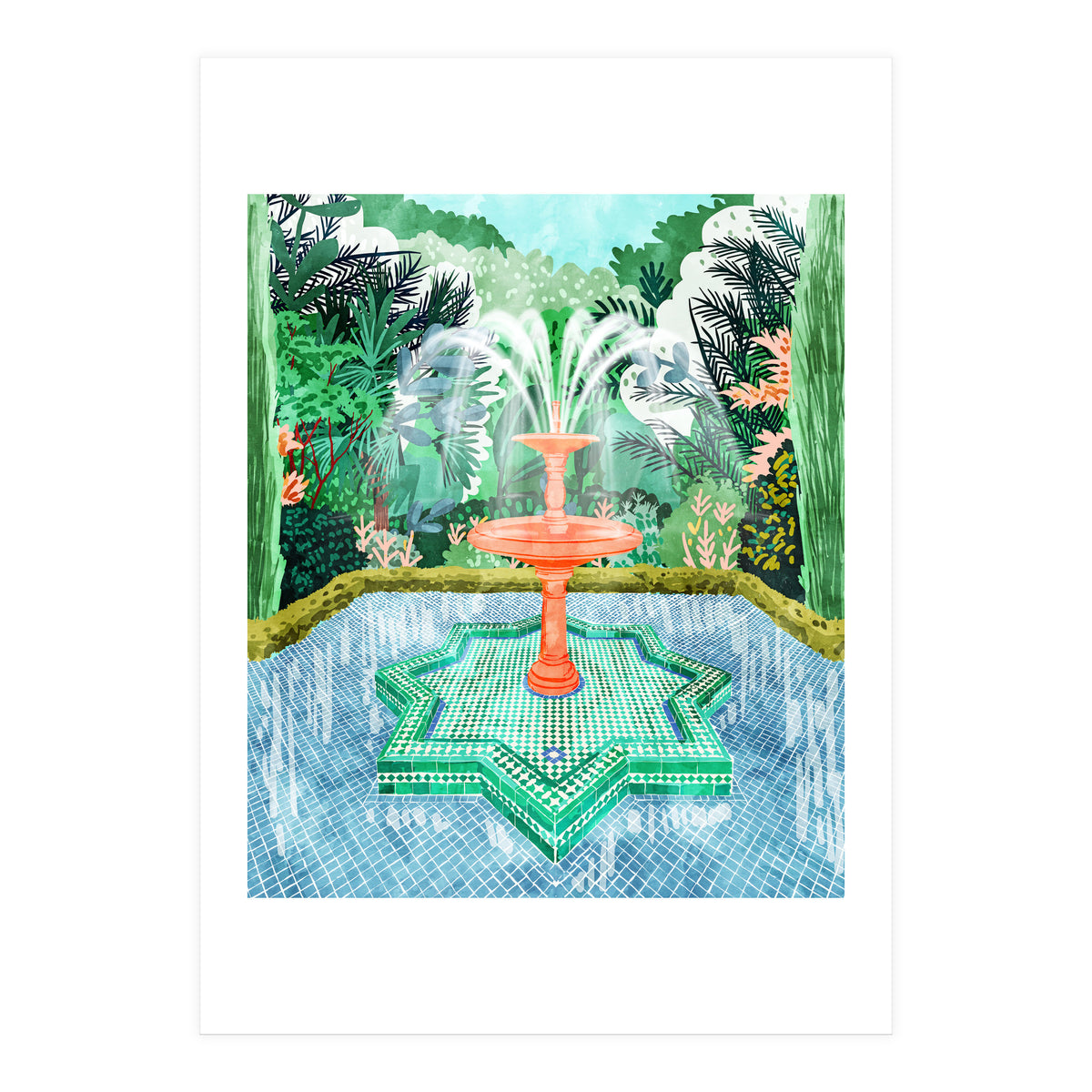 The Fountain Of Life (Print Only)