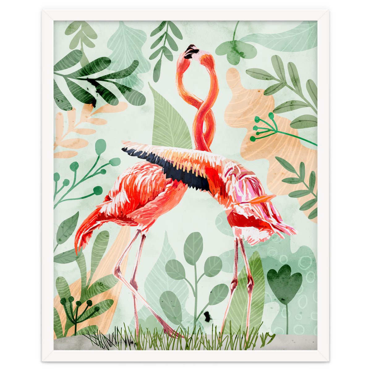 Flamingo Love