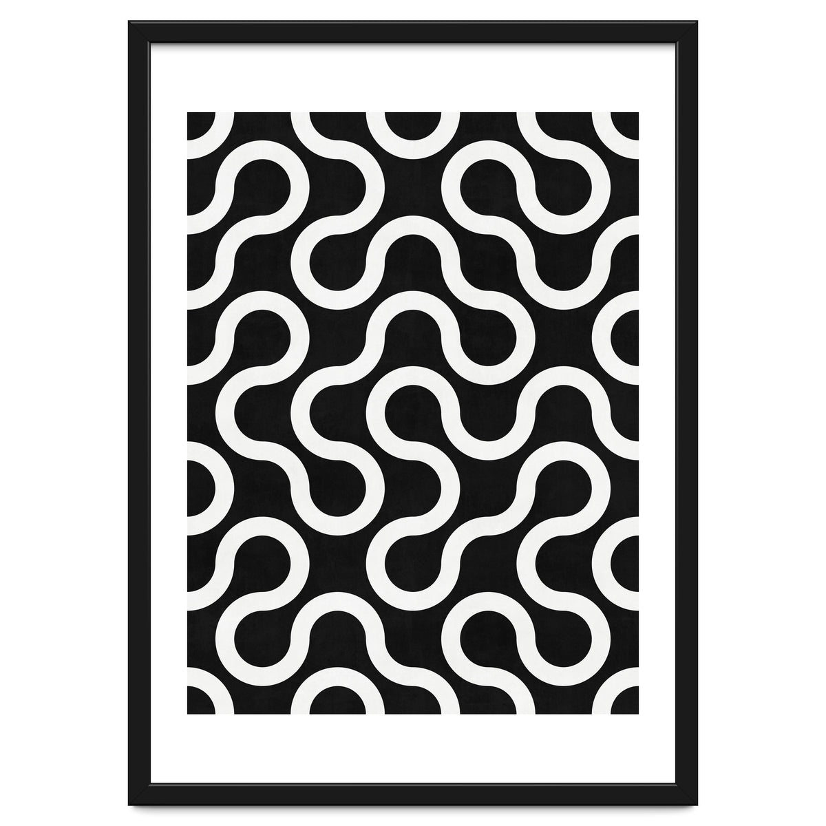My Favorite Geometric Patterns No.36 - Black