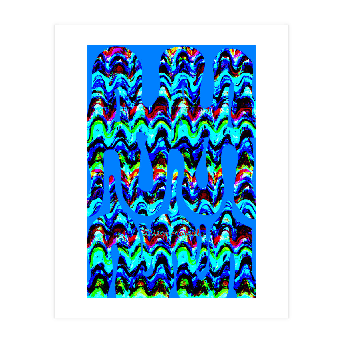 Pop Abstract A 34 (Print Only)
