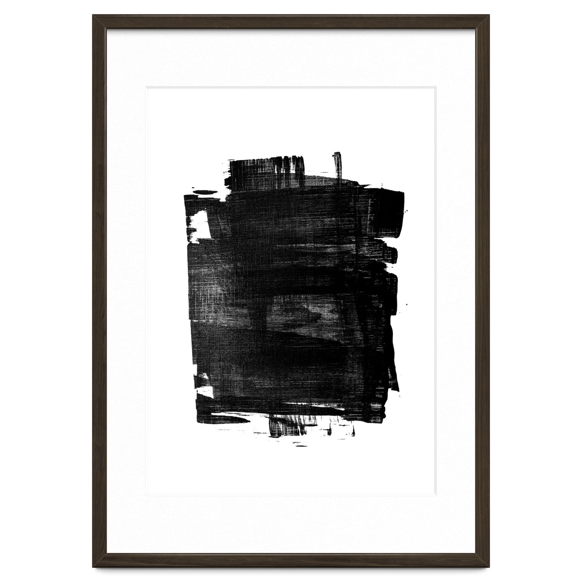 Minimalist Textured Brushstroke Art #1