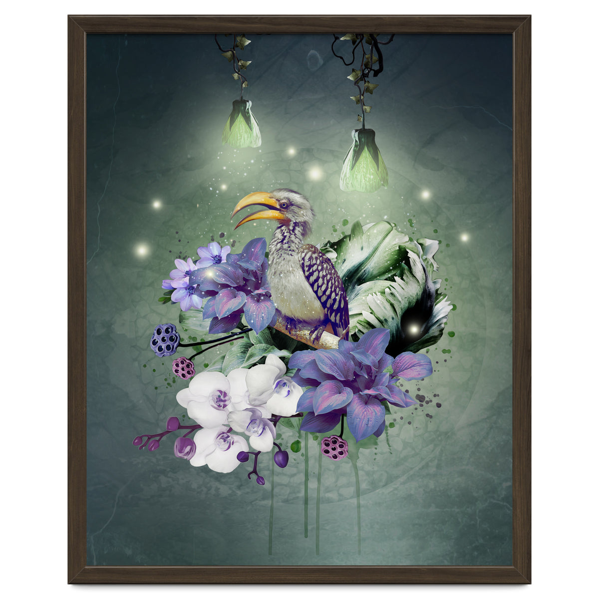 Floral Magic Hornbill