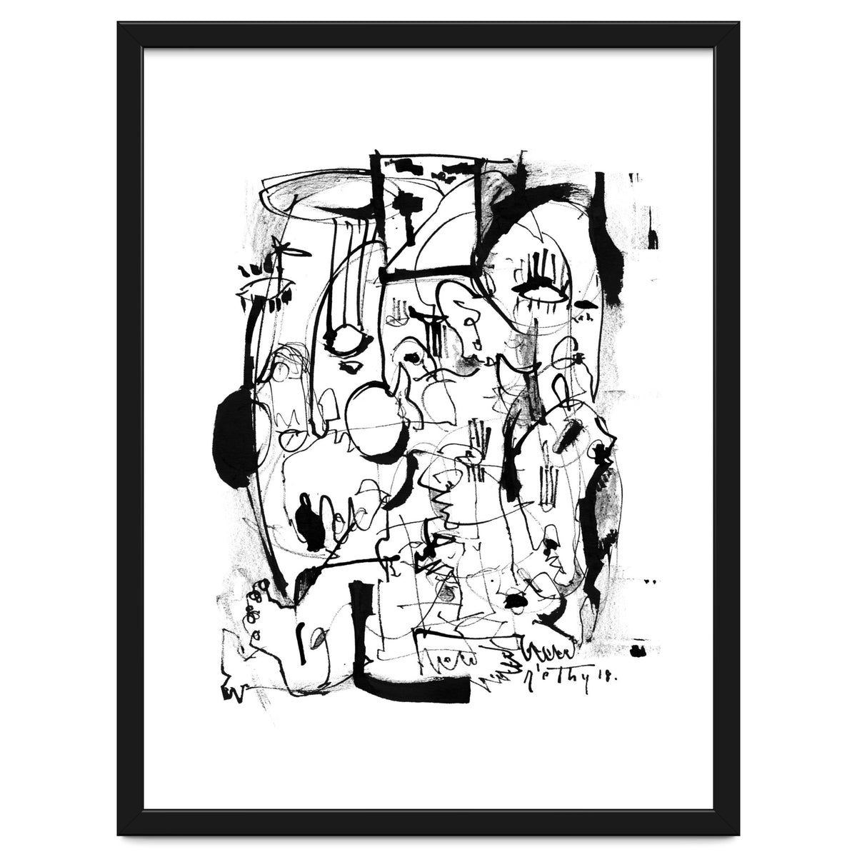 Inside The Mind - b&w