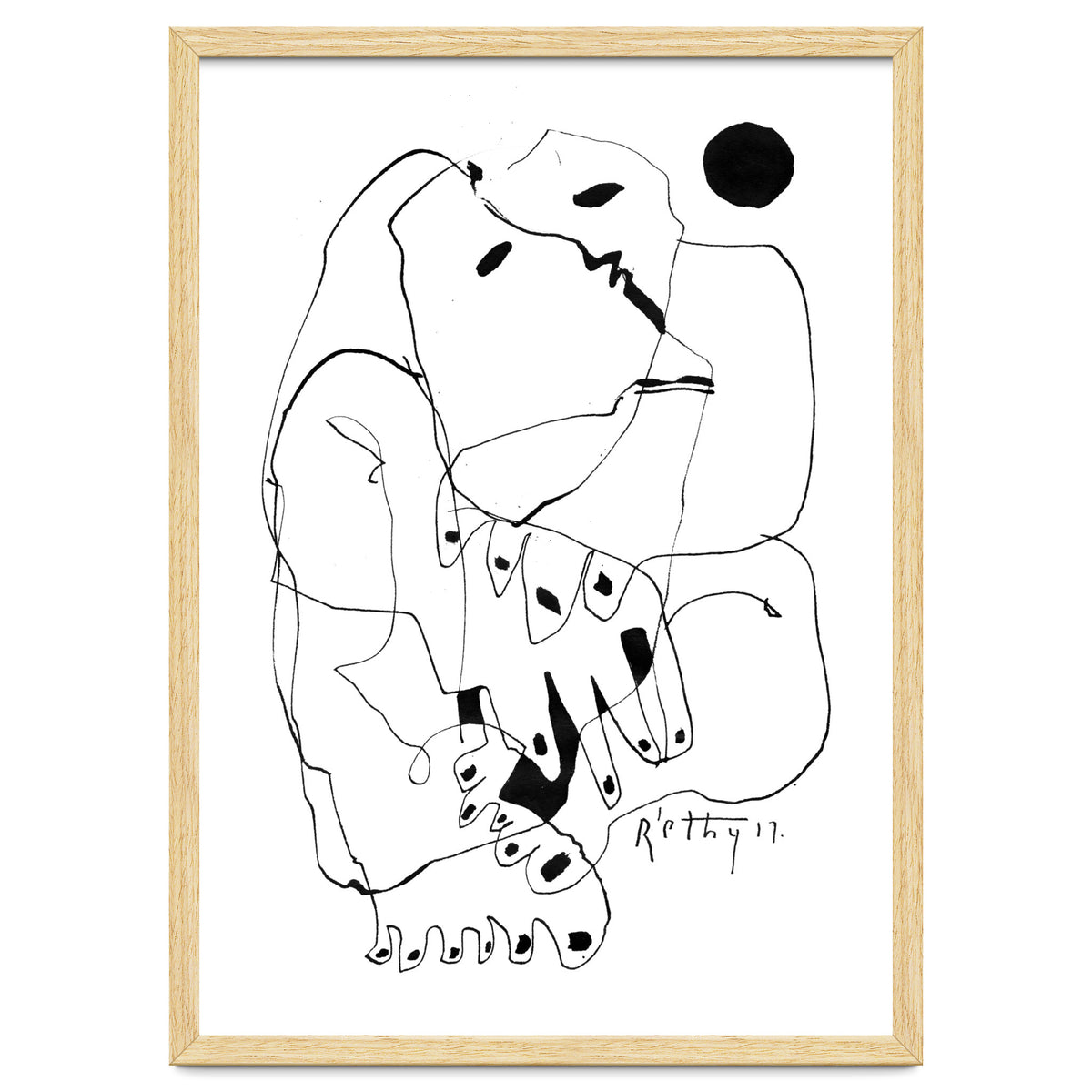 Purification of the Soul - b&w