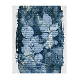 Indigo Blue Botanical Leaves No. 3 (Print Only) thumbnail