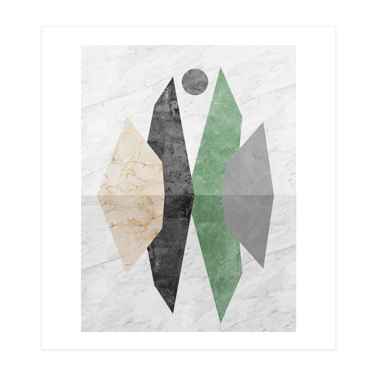 Landscape collage I (Print Only)