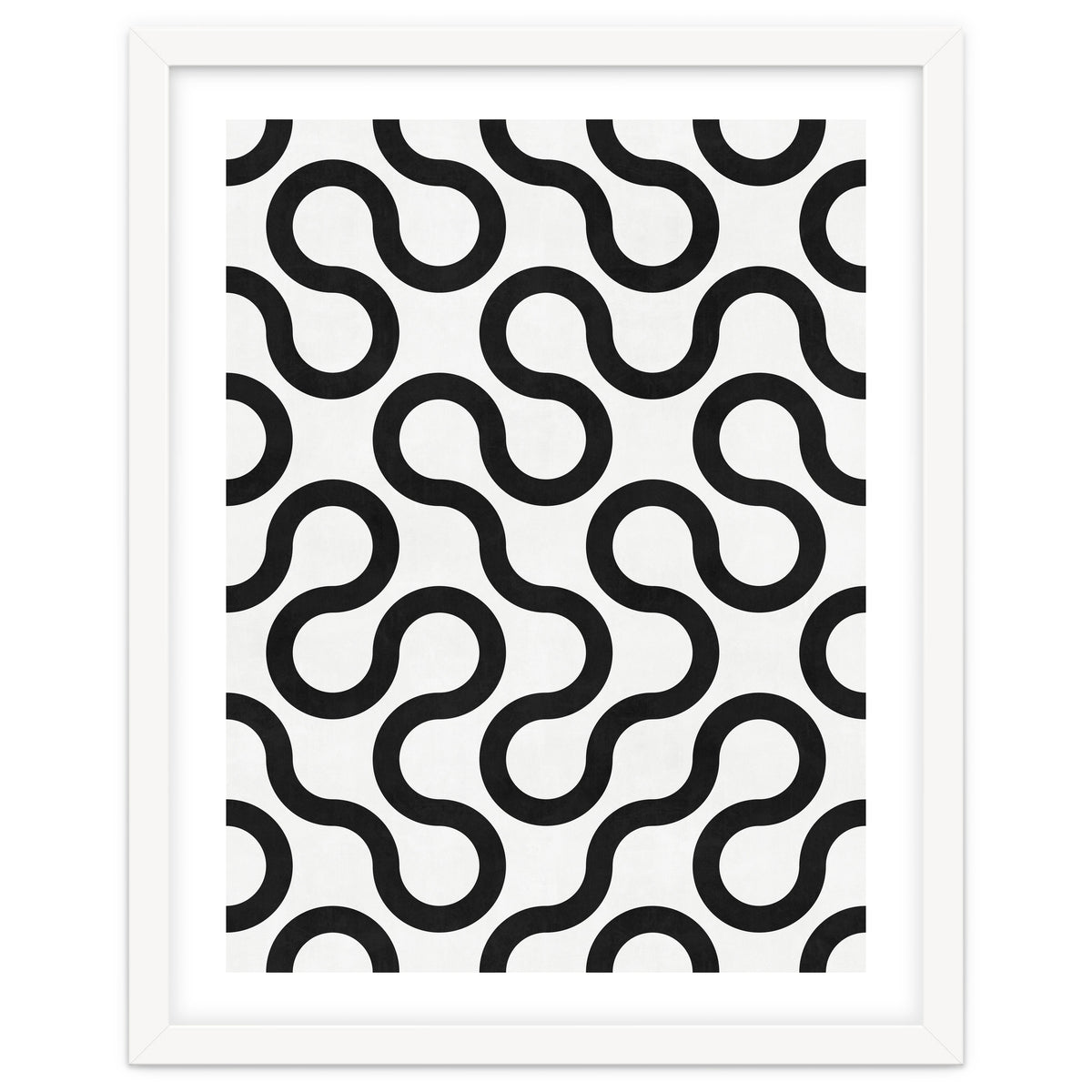 My Favorite Geometric Patterns No.28 - White