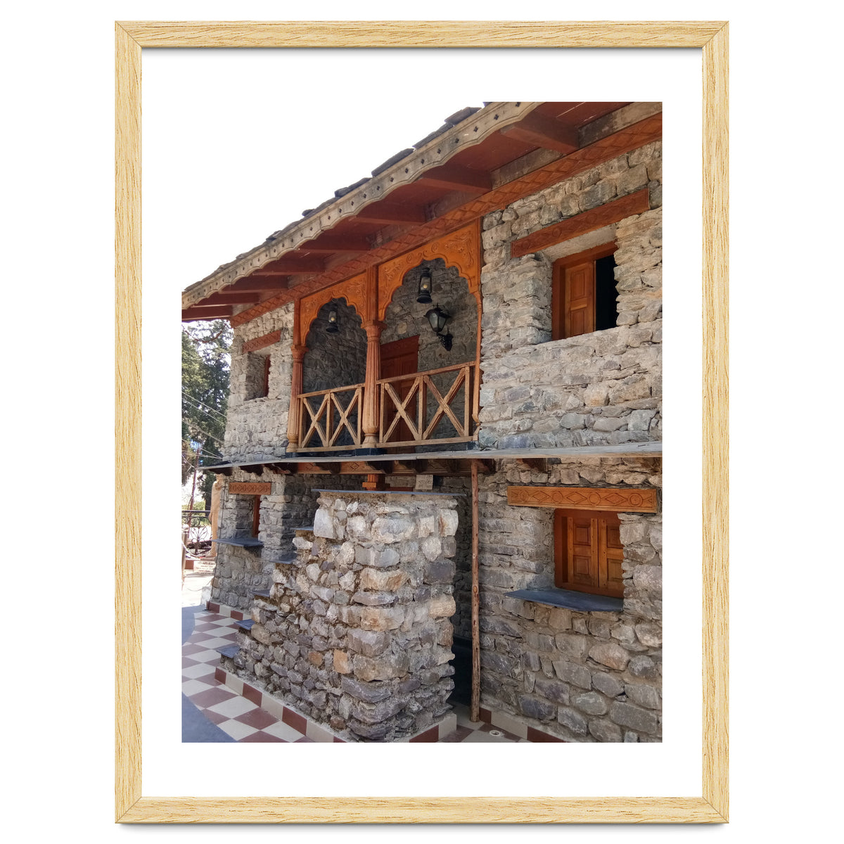 Architecture - Exposed Stone House