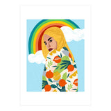 A Rainbow In Someone's Cloud (Print Only) thumbnail