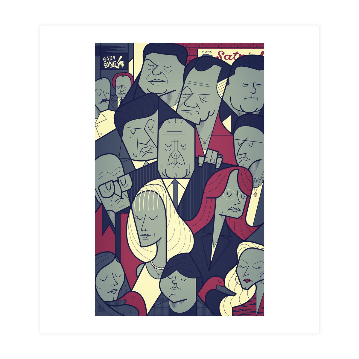 Sopranos (Print Only)