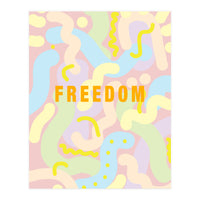 Freedom Swirl Pastel (Print Only)