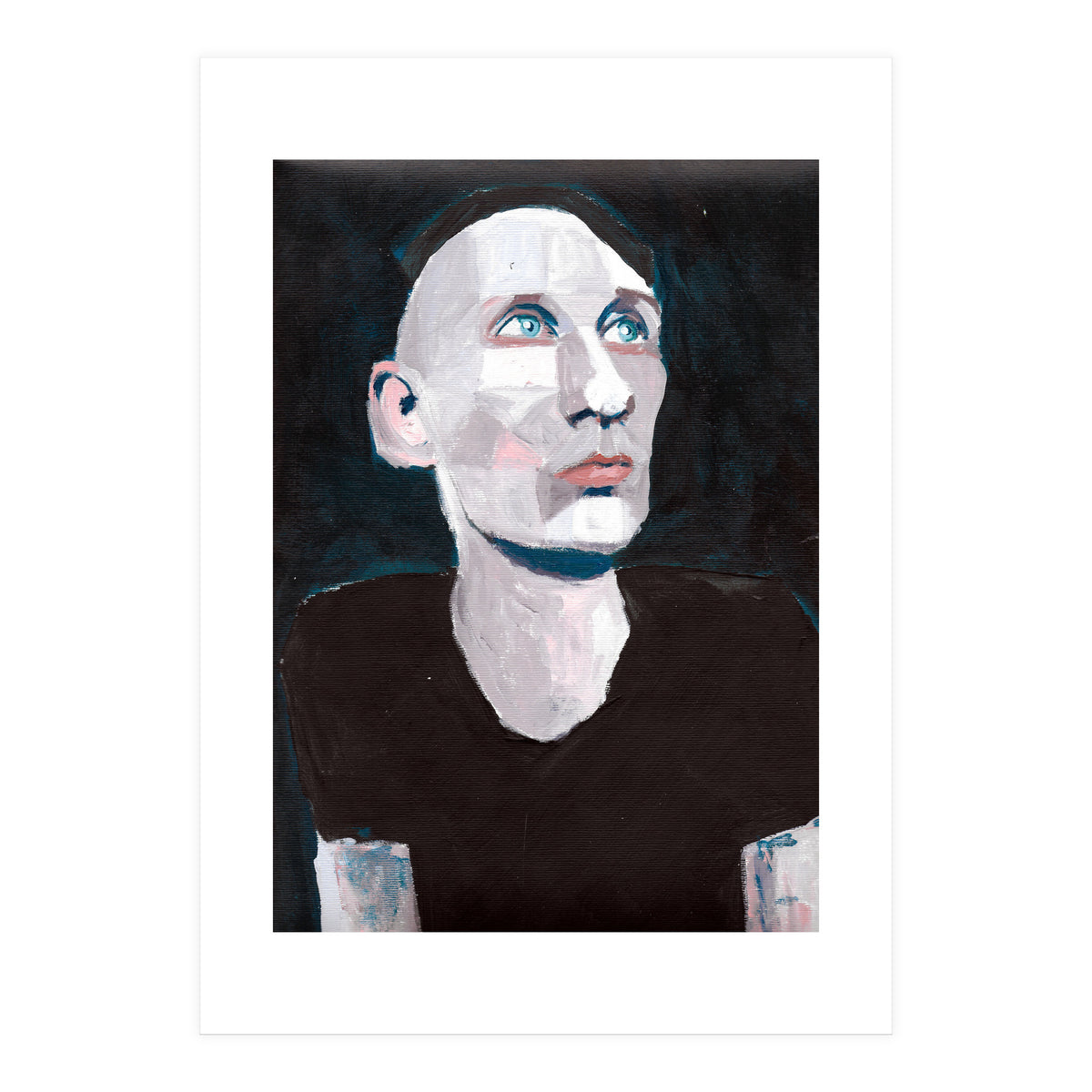 Untitled #029 - Man in black t-shirt (Print Only)