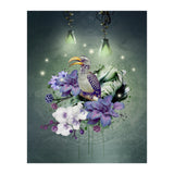 Floral Magic Hornbill  (Print Only) thumbnail