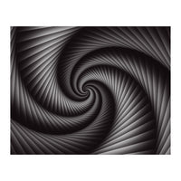 3d Abstract Spiral  (Print Only)
