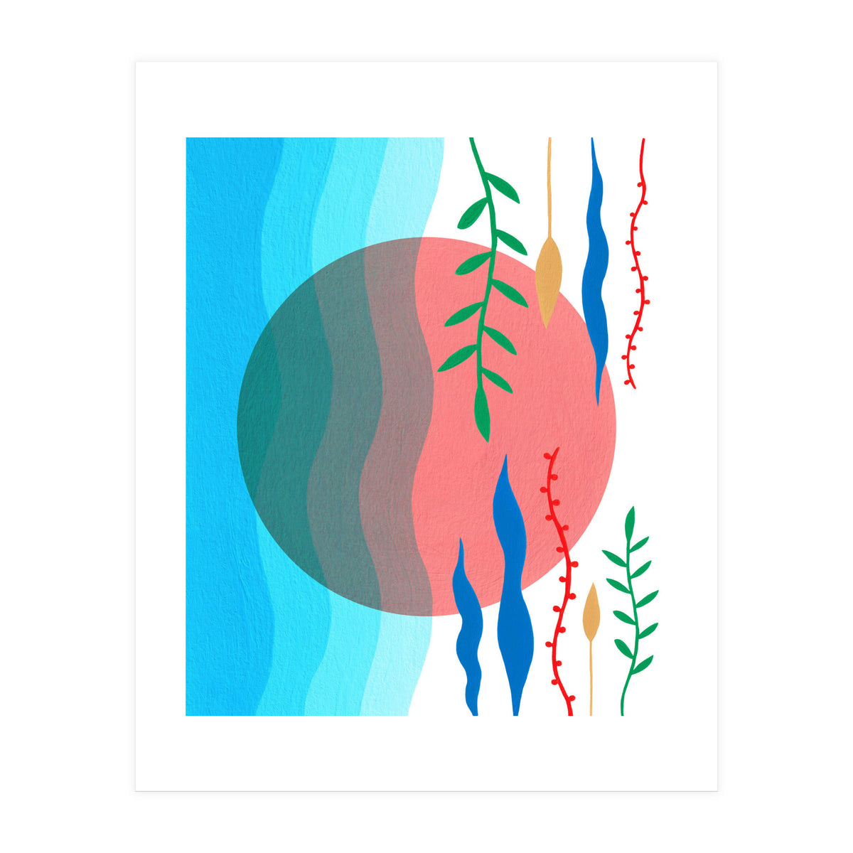 Summer Waves (Print Only)