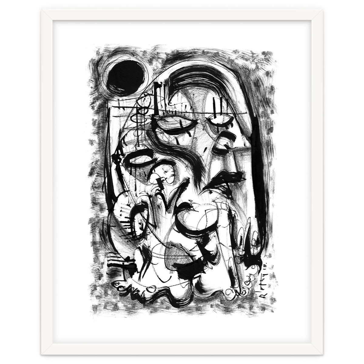 The Witch and Her Sons - b&w