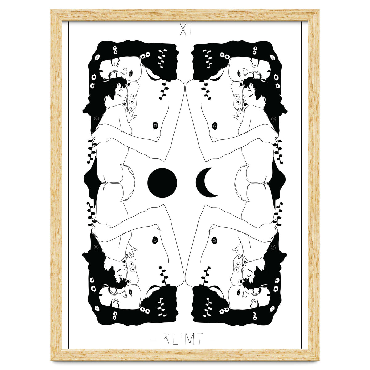 Klimt Tarot Card